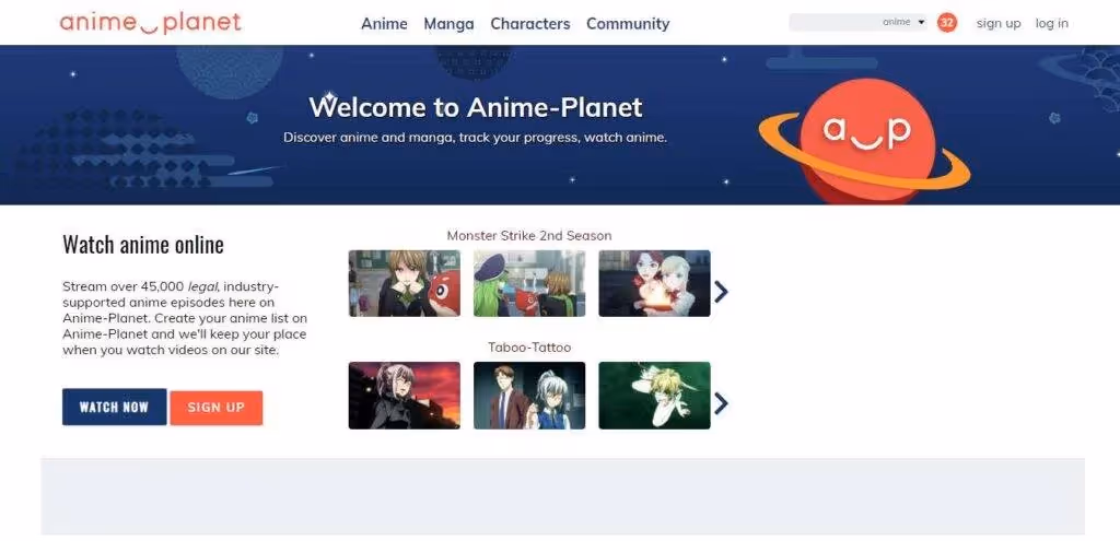 Anime Planet(Best anime series online)