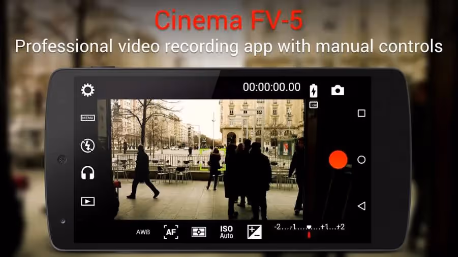Cinema FV-5 Lite(Video Recording Apps with Manual Controls)