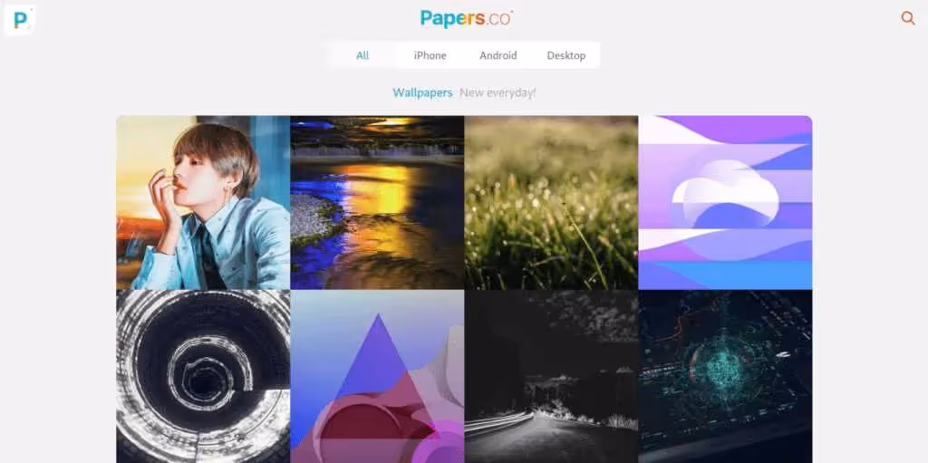 Papers.co wallpaper downloading website